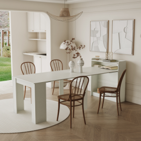 Modern Extendable Dining Table With Storage