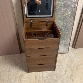 Walnut 3-in-1 Dressing Table