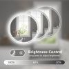 28" Round LED Bathroom Mirror ‚Äì Wall-Mounted for Convenience