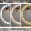 28" Round LED Bathroom Mirror ‚Äì Wall-Mounted for Convenience