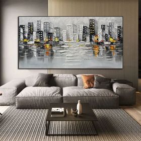 Abstract Art White Pictures Canvas Painting Cuadros Posters Prints Wall Art Picture For Living Room Home Decorative Paintings (size: 75x150cm)